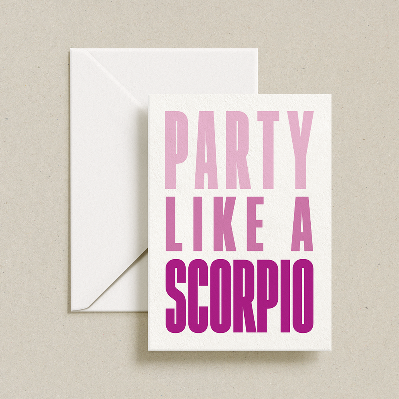 PARTY SCORPIO